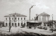 Bahnhof 1857