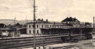 Bahnhof um 1914