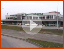 Filmbild Berlin-Schönefeld Flughafen