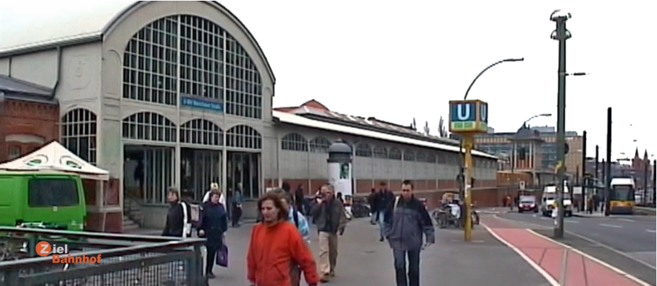Panorama Berlin-Warschauer Straße U-Bahn