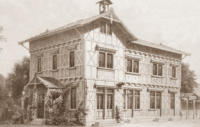 Bahnhof um 1860